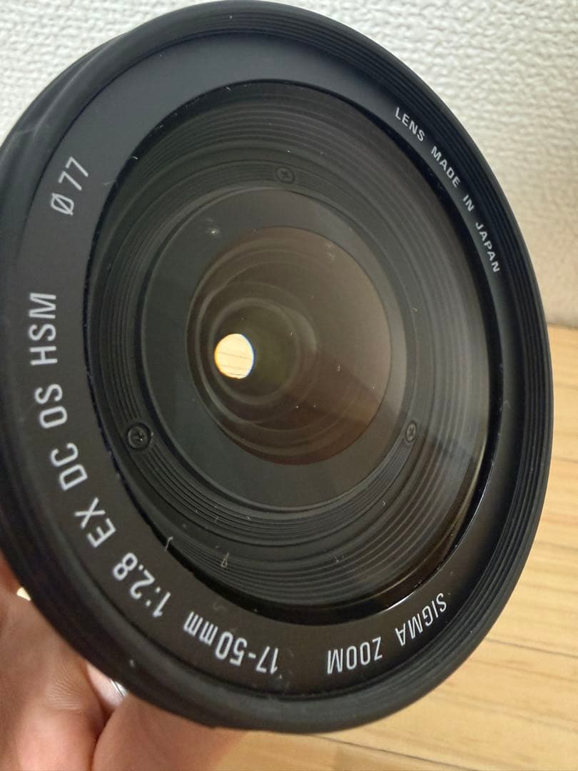 シグマ 17-50mm F2.8 EX DC OS HSM ニコン用　手振れ補正