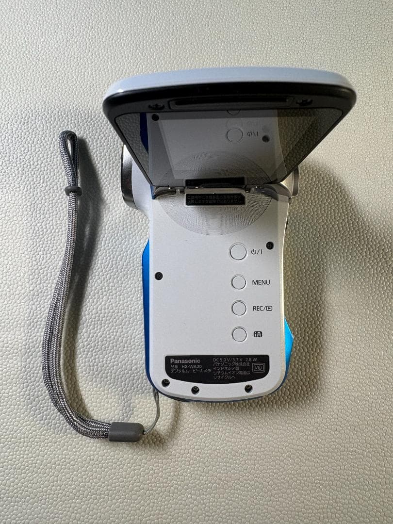 【美品】Panasonic HX-WA20 防水仕様 16GBメモリ＆ケース付