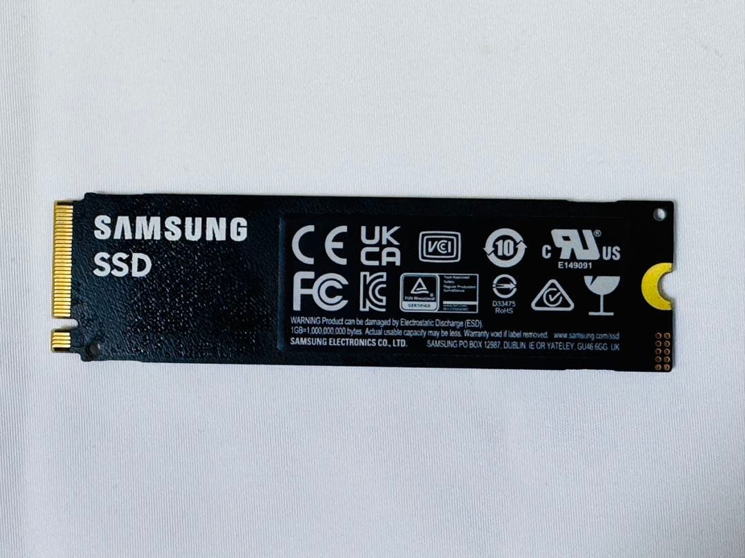内蔵型SSD Samsung 990 PRO 2TB PCIe Gen 4.0 x4