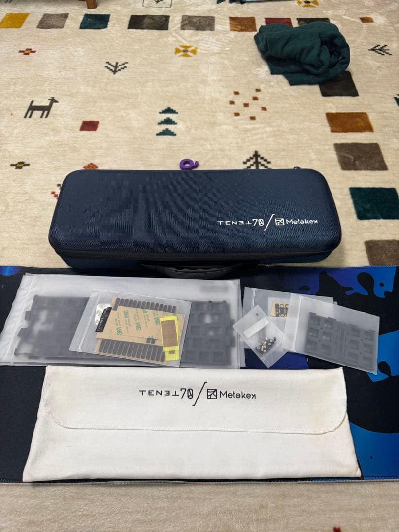 Tenet70 NaVy 自作キーボード+GMK keycap.