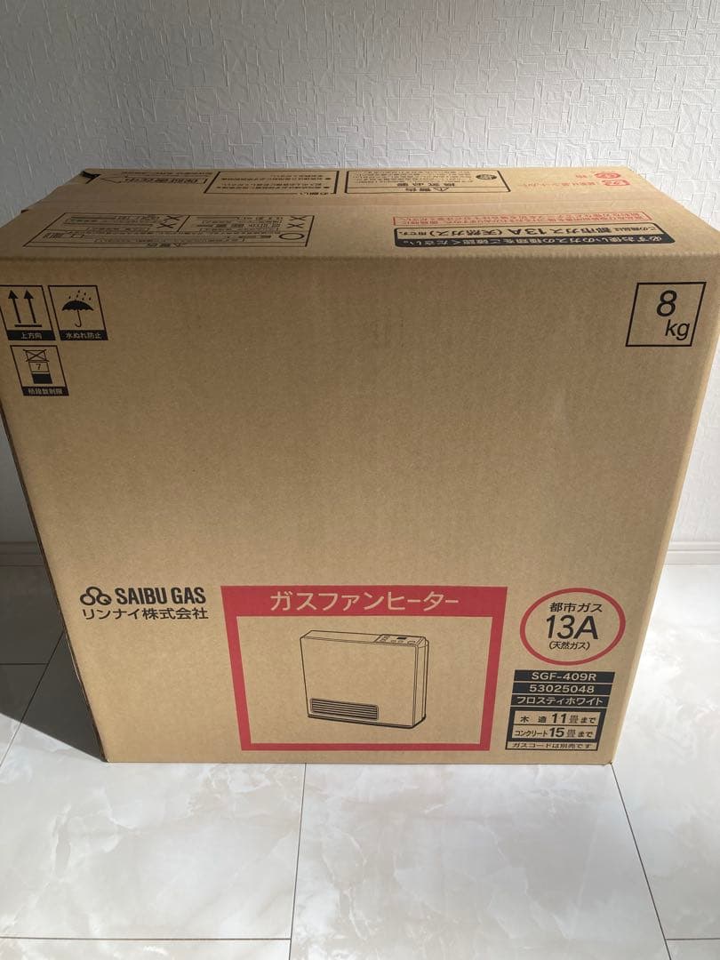 都市ガス用ガスファンヒーター SGF-409R