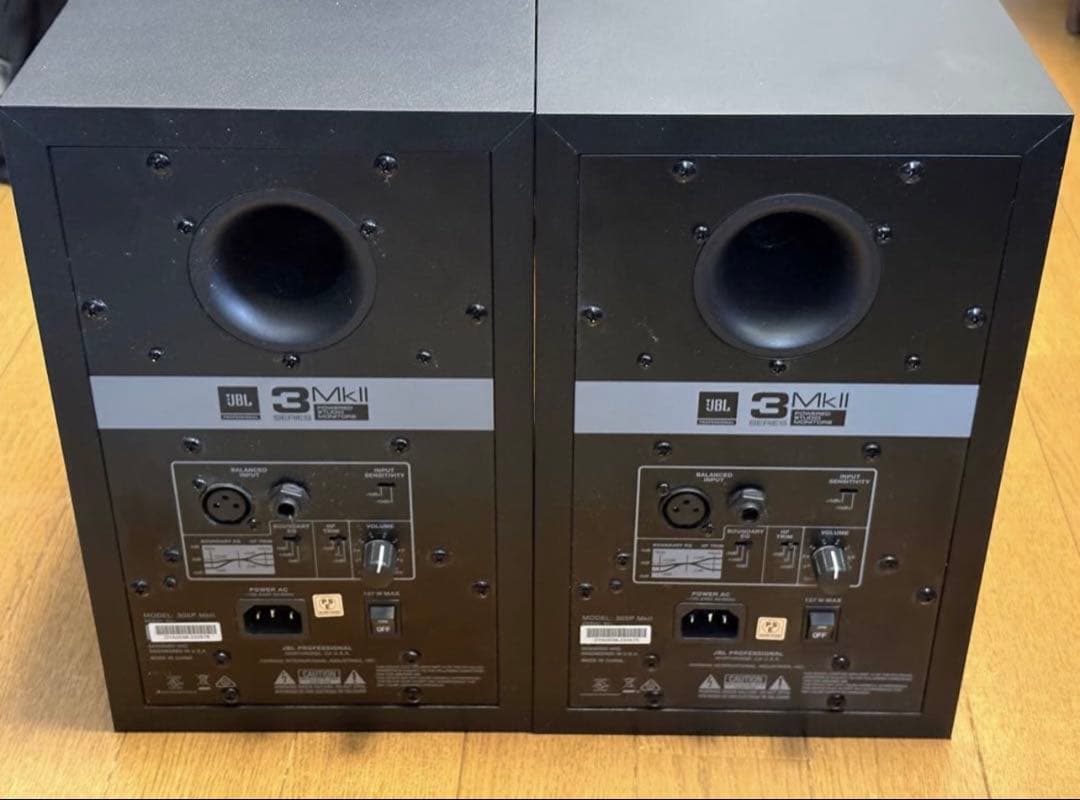 JBL 305P MKII スタジオモニター スピーカー ペアセット