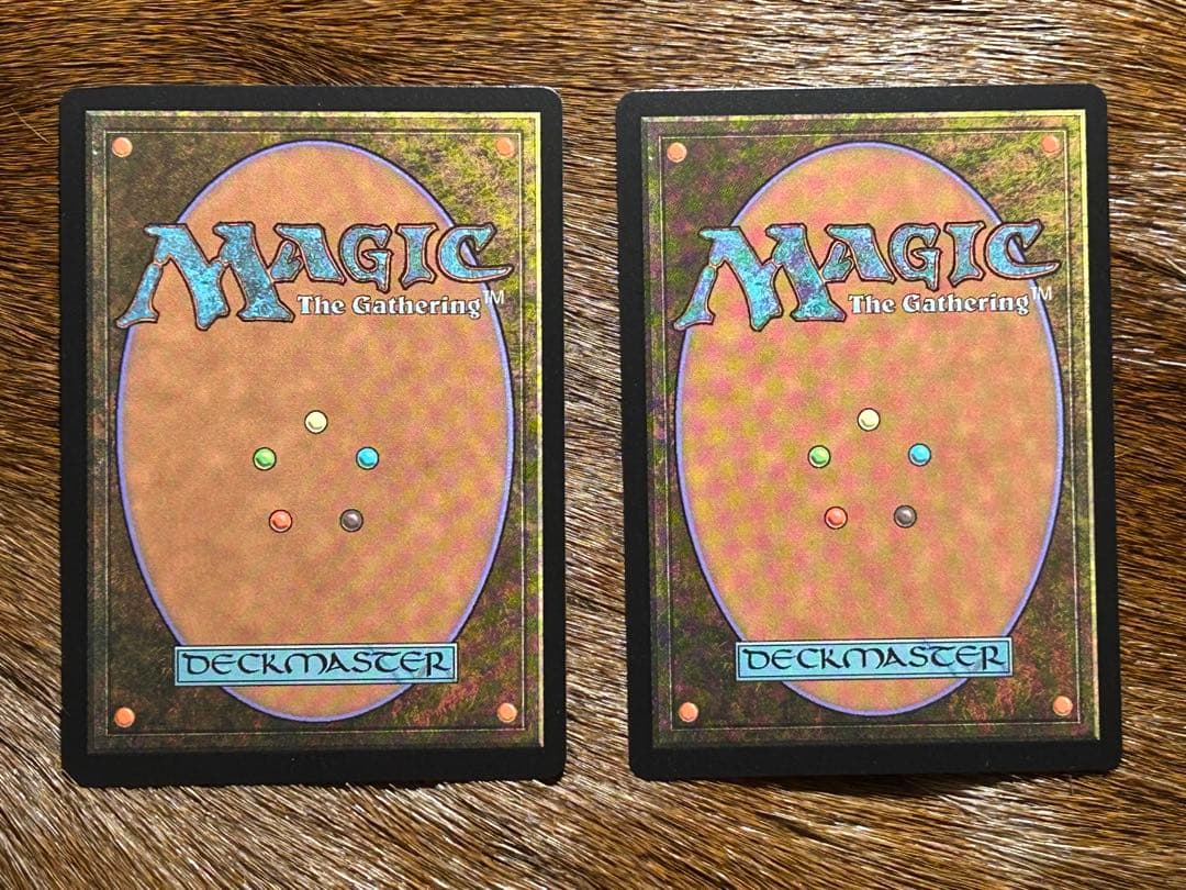 MTG 基本土地 各種2枚セット オイルスリック Foil
