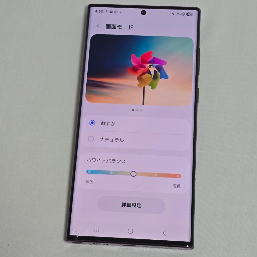 【完動品】Galaxy S22 ultra SIMフリー 判定○ ドコモ版国内版