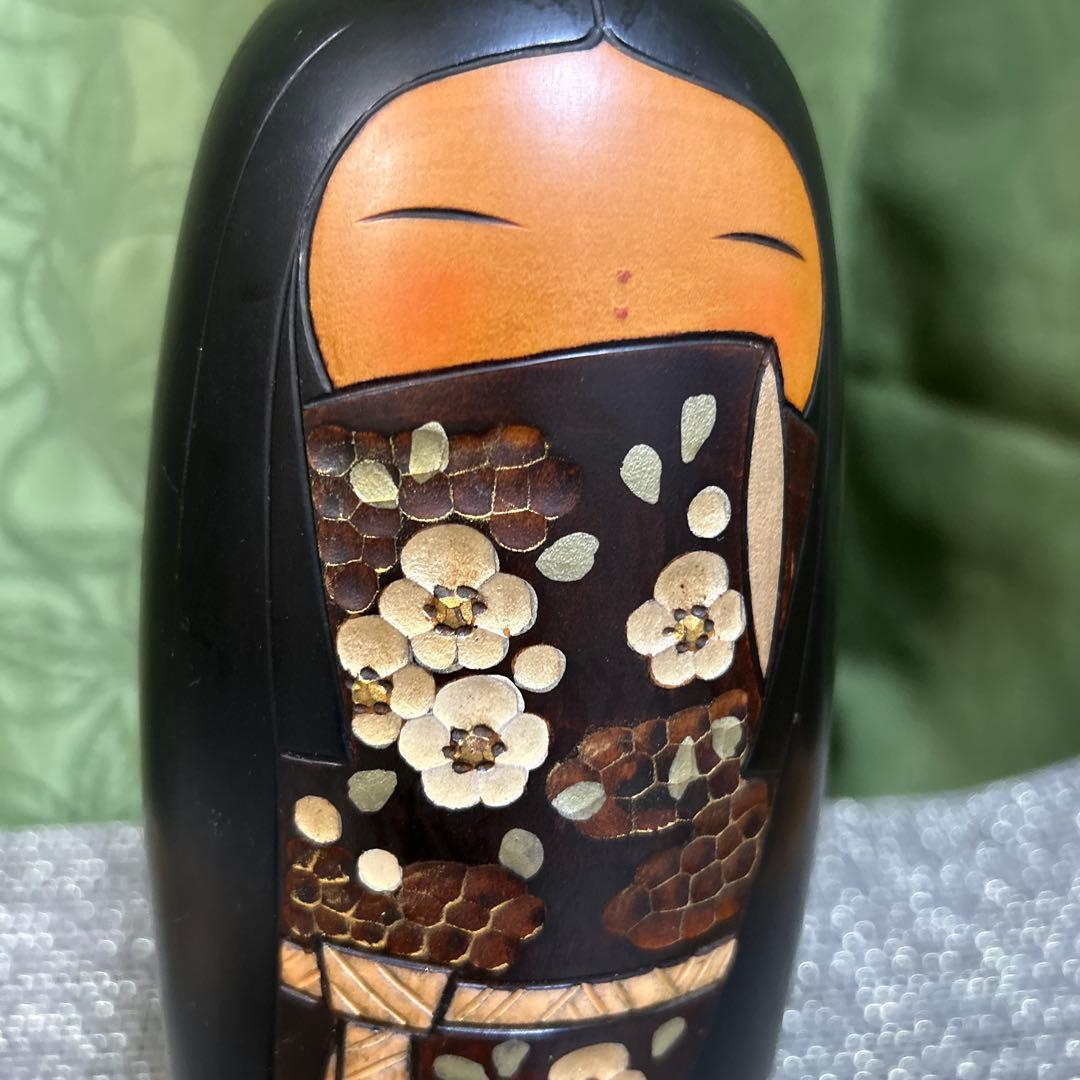 野沢薫　創作 こけし　高さ２７ｃｍ