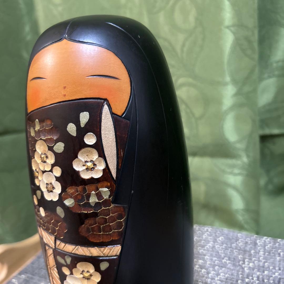 野沢薫　創作 こけし　高さ２７ｃｍ
