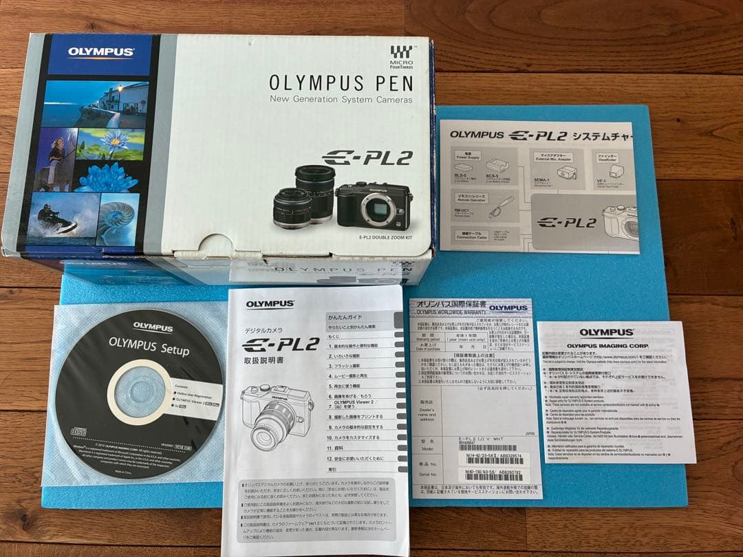 OLYMPUS PEN E-PL2 ダブルズーム　パンケーキ レンズ セット