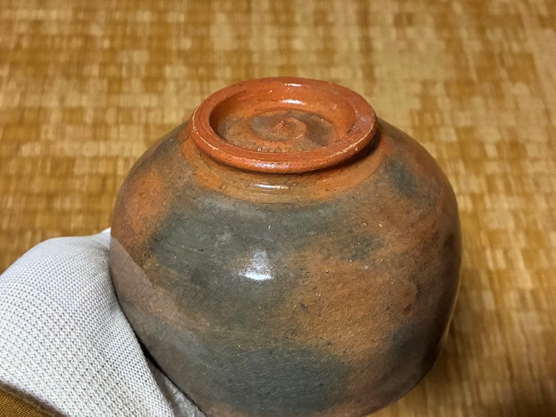 茶道具 赤楽？ 茶碗 作家物 共箱？
