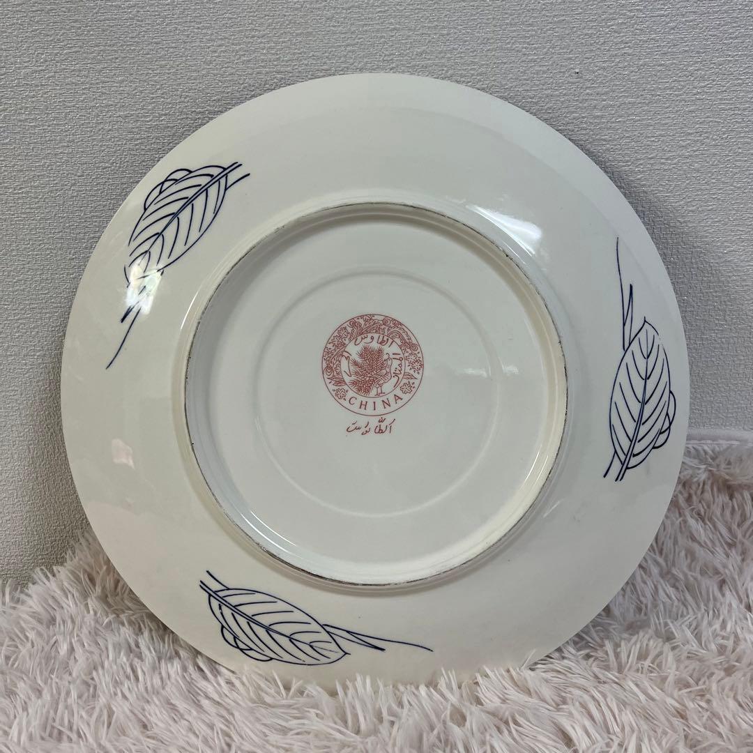 【まとめ買い可能】丸善窯 色絵 飾り大皿２枚