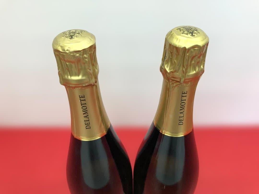 未開栓 DELAMOTTE BRUT シャンパンーニュ 750ml 2本セット