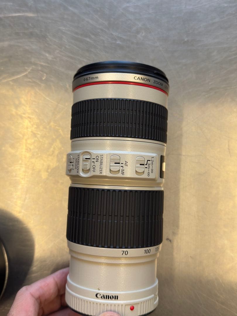 Canon EF 70-200mm f/4L IS USM ズームレンズ