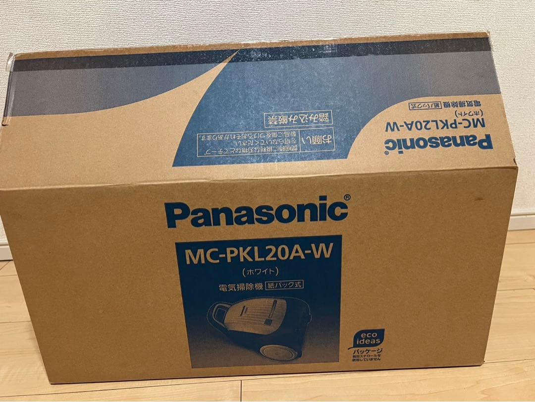 紙パック掃除機　Panasonic MC-PKL20A
