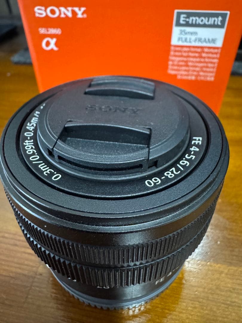 SONY EF28-60mm F4-5.6 SEL2860 美品です