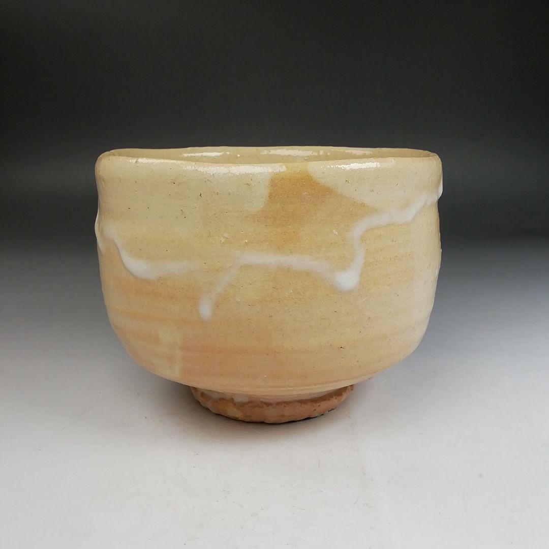 Ｗ２９３　茶碗　『萩焼』『城山窯　金子信彦 造』　共箱　抹茶碗　茶道具
