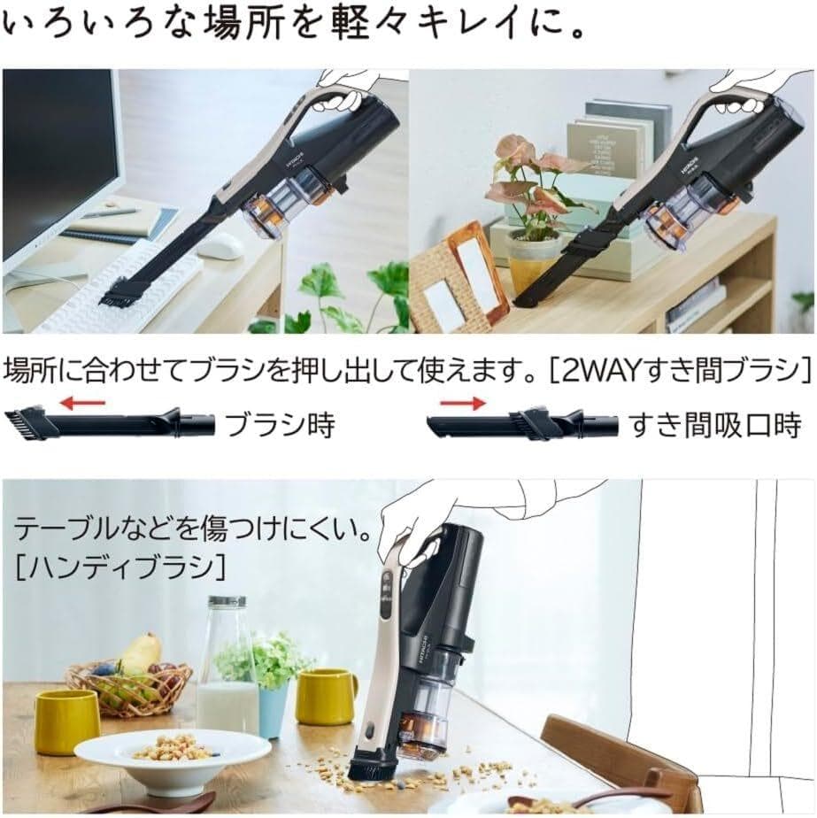新品 日立 スティッククリーナー ラクかるスティック【PV-BL3L-C】