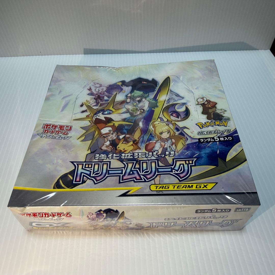 訳あり凹みありポケモンカードゲーム ドリームリーグGX BOX シュリンク付き