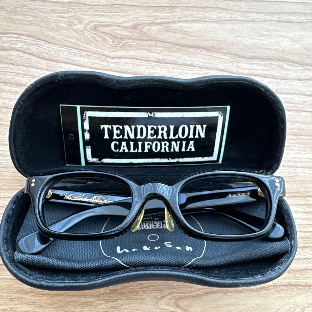 TENDERLOIN テンダーロイン　白山眼鏡in the windブラック