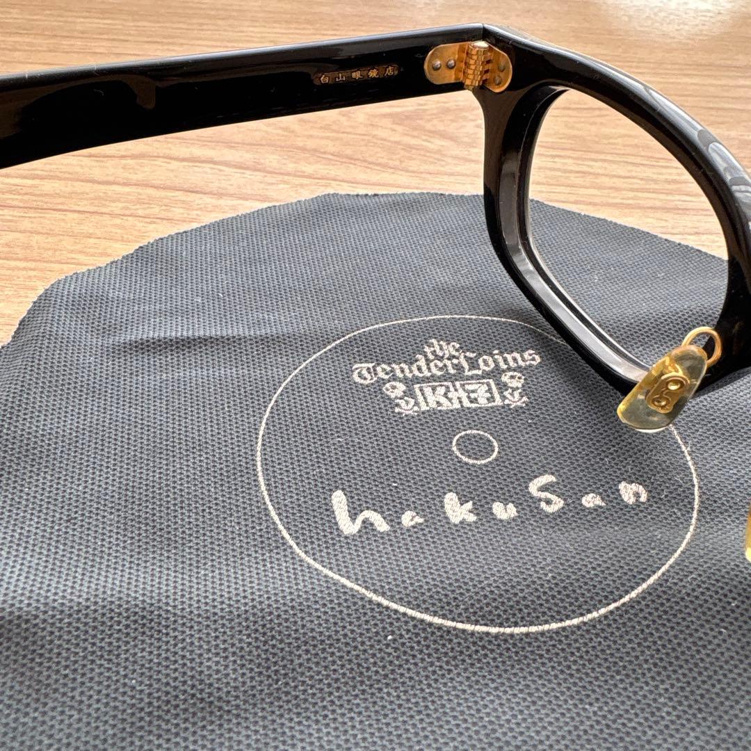 TENDERLOIN テンダーロイン　白山眼鏡in the windブラック