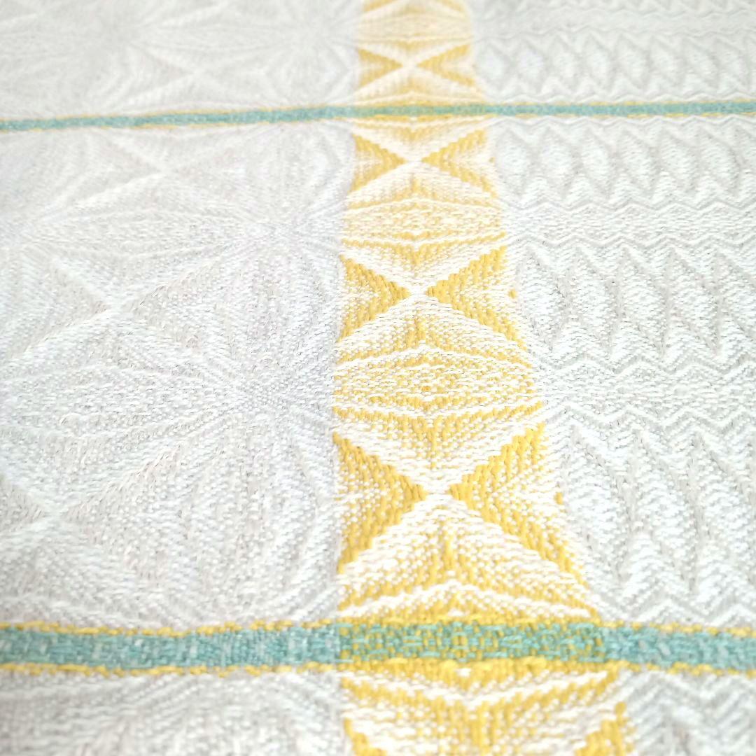 リネンのクロス／テーブルクロス／手工芸／スウェーデン／北欧ヴィンテージ
