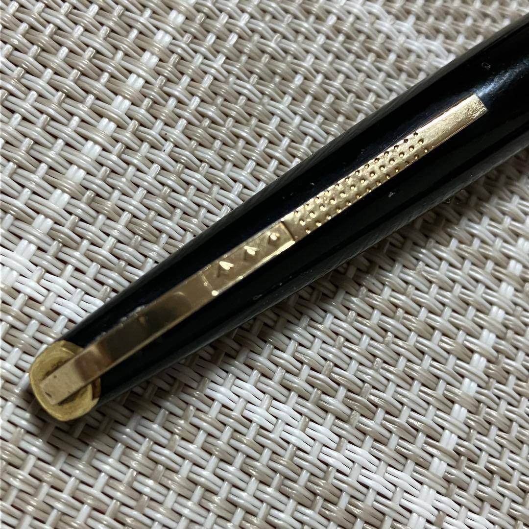 PLATINUM ブラック 万年筆　18K
