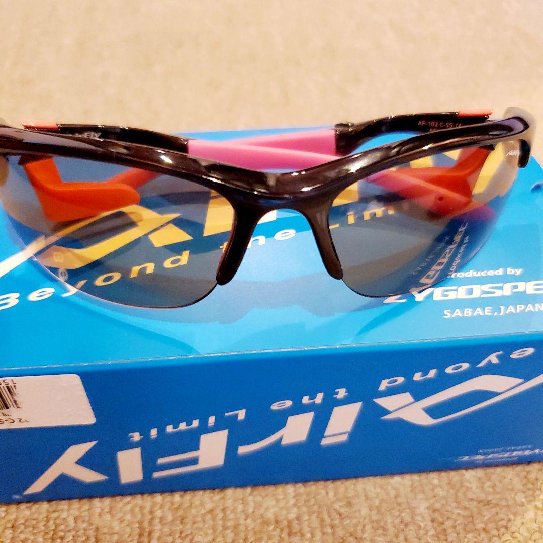 AirFly ノーズパッドレススポーツサングラス ブラック AF102 C5S