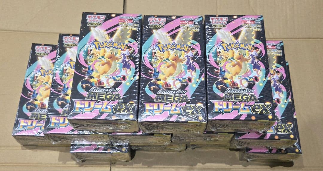 ポケモンカードゲーム MEGA ドリーム EX シュリンク付き×12ボックス