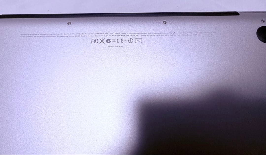 Apple MacBookpro A1278 13インチ