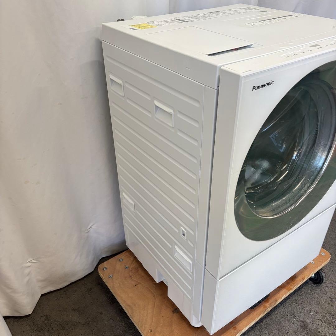 173　パナソニック　ドラム式洗濯機　10キロ　左開き　乾燥　設置無料　安い‼️