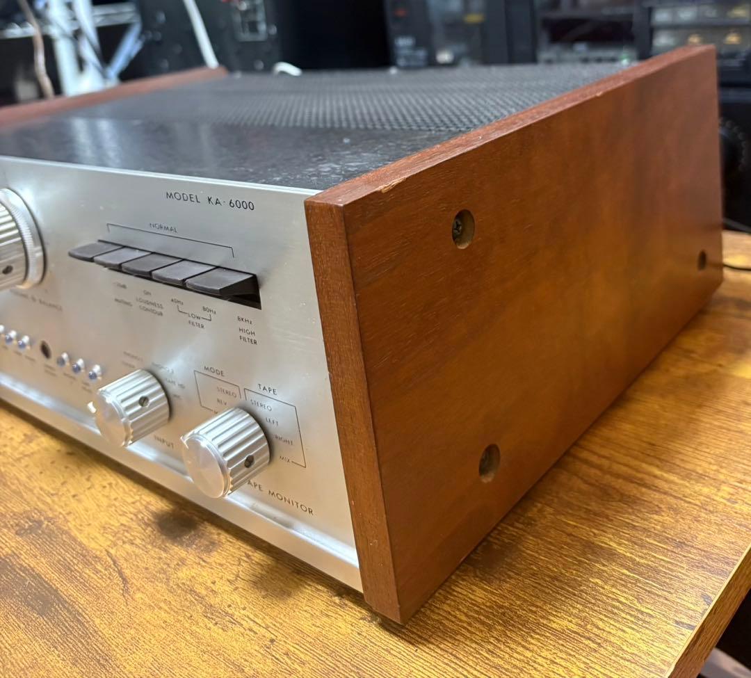 動作品 TRIO トリオ KA-6000 プリメインアンプ