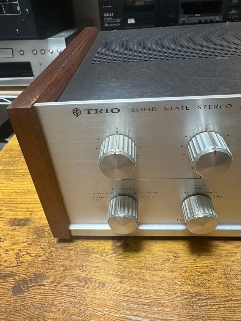 動作品 TRIO トリオ KA-6000 プリメインアンプ