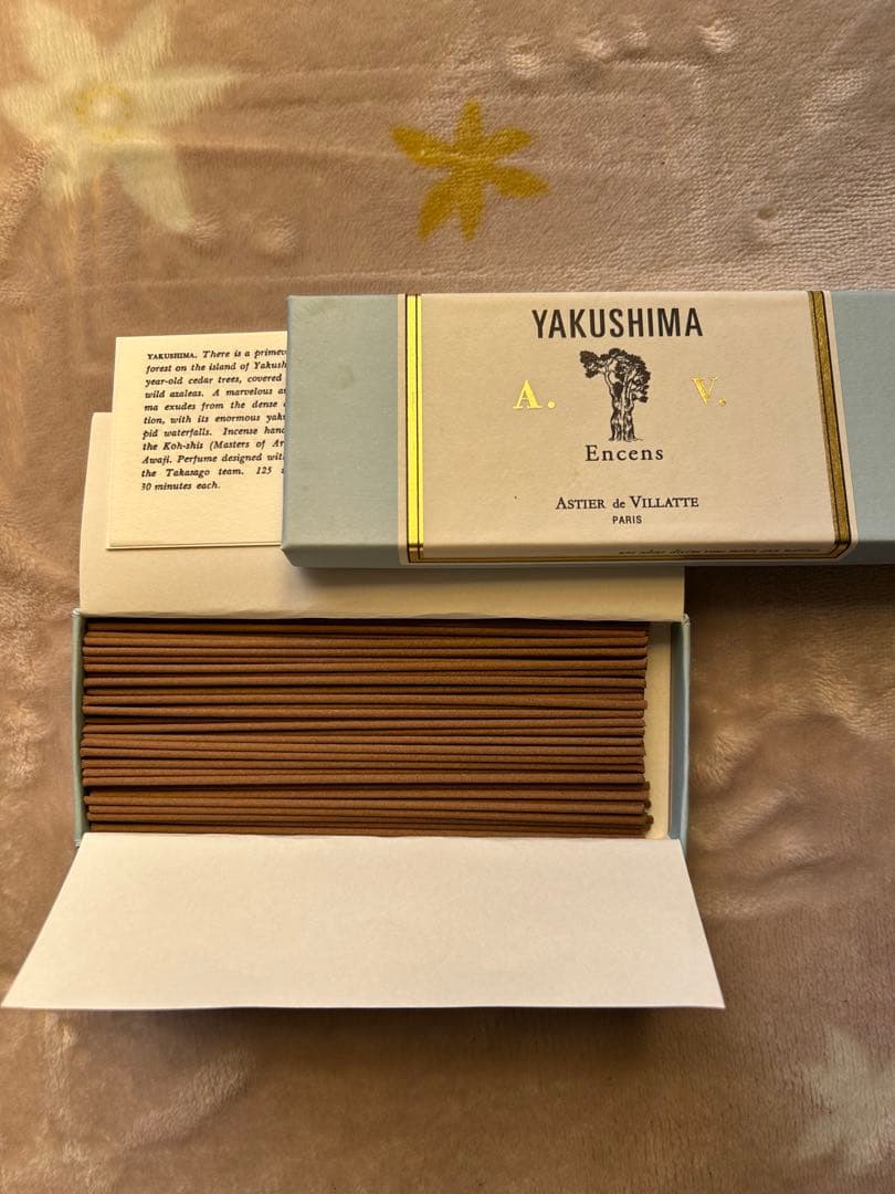 ASTIER de VILLATTE お香　YAKUSHIMA