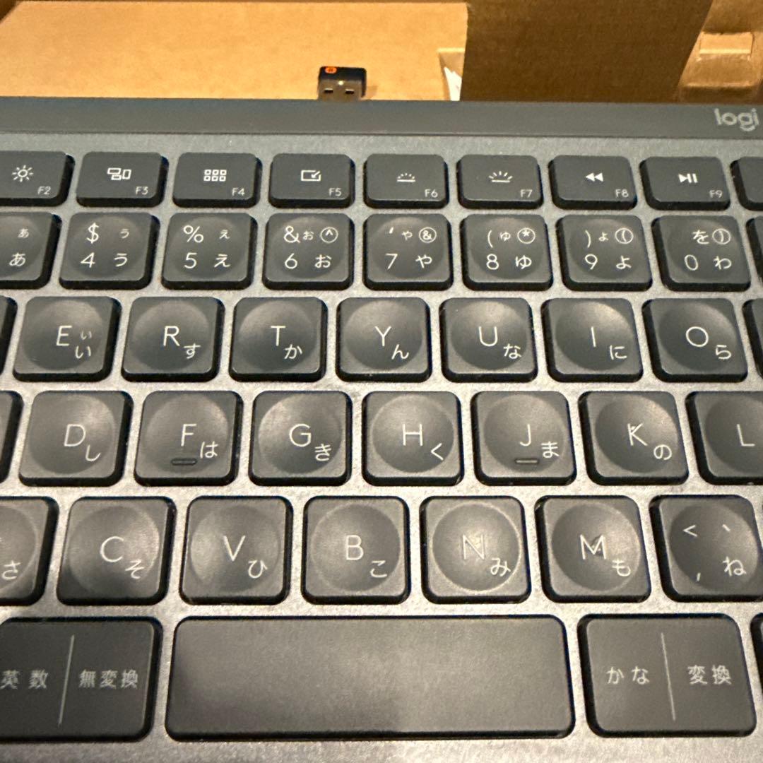 ロジクール MX KEYS ワイヤレスキーボード　+　Unifyingレシーバー