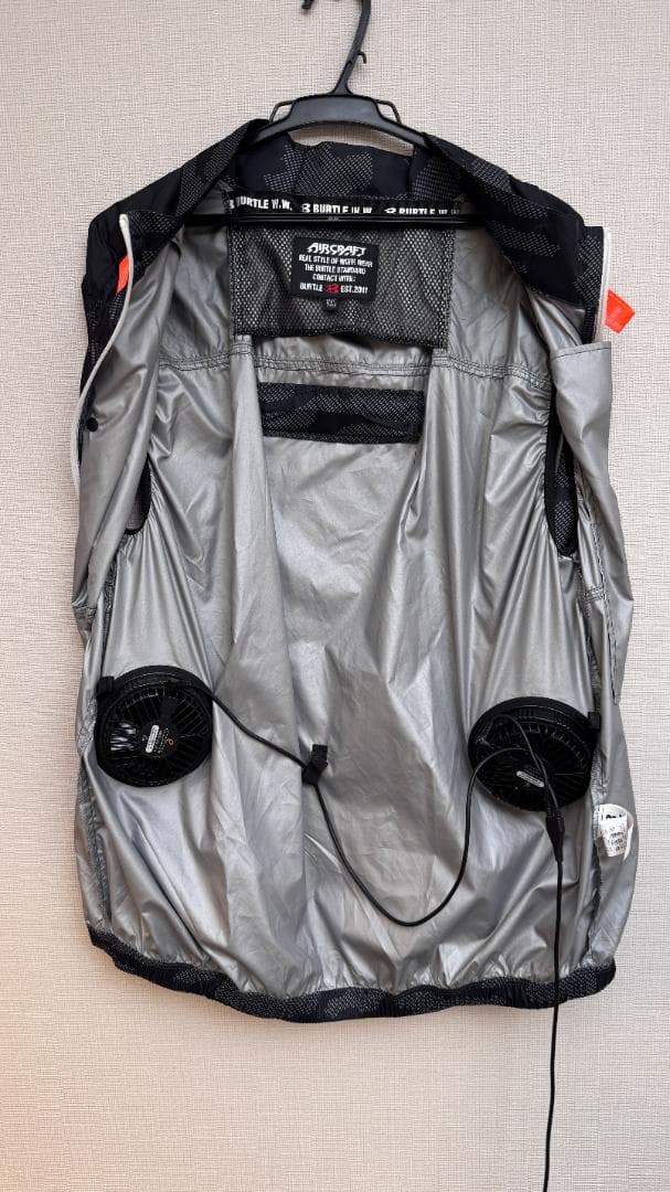 バートル 空調服 XXL ファン、バッテリーセット