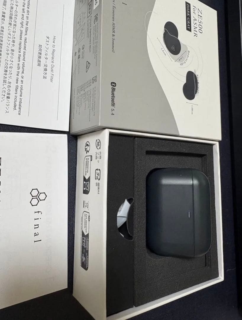 final ZE500 for ASMR ワイヤレスイヤホン