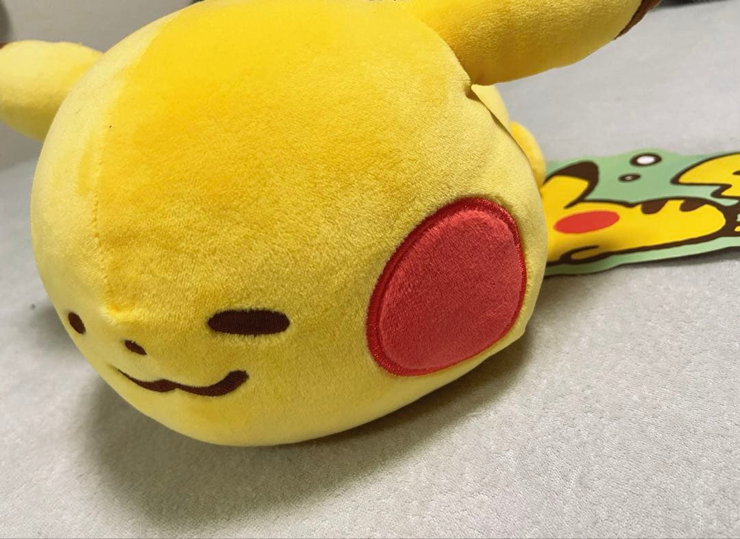 【美品】ポケモン　カナヘイコラボ　ぬいぐるみ　ピカチュウ　タグ付き