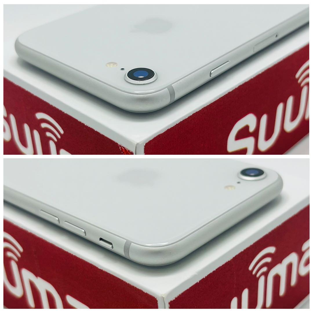 【B】iPhone 8 256GB SIMフリー　シルバー　本体