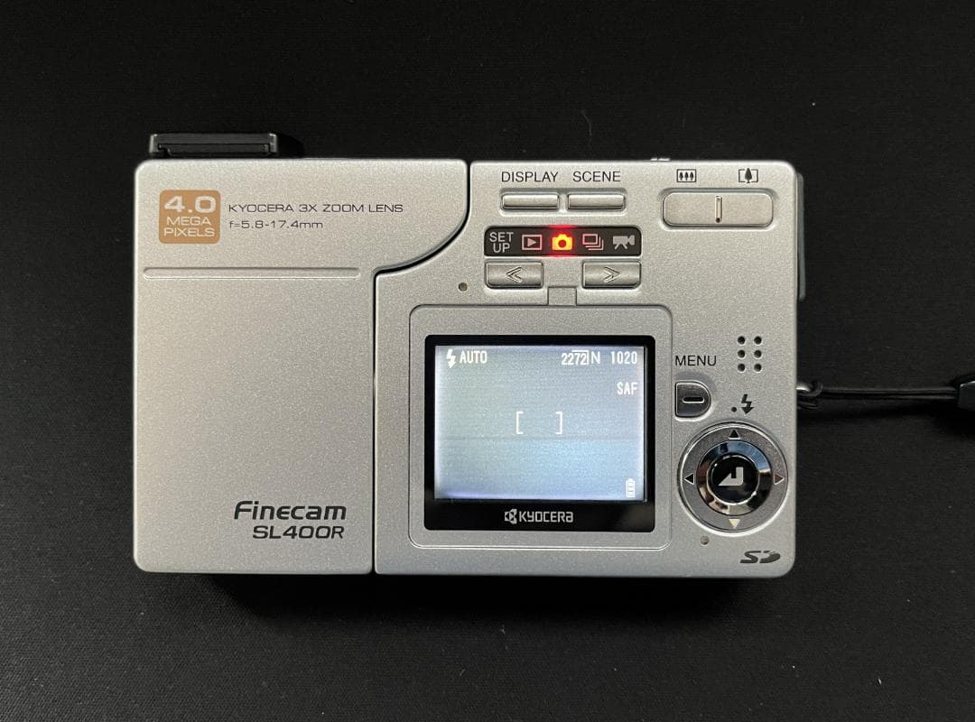 京セラ Finecam SL400R コンパクトデジタルカメラ