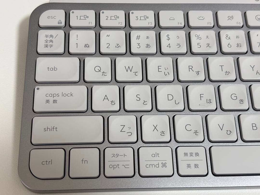 【美品】ロジクール MX KEYS mini KX700 ペイルグレイ
