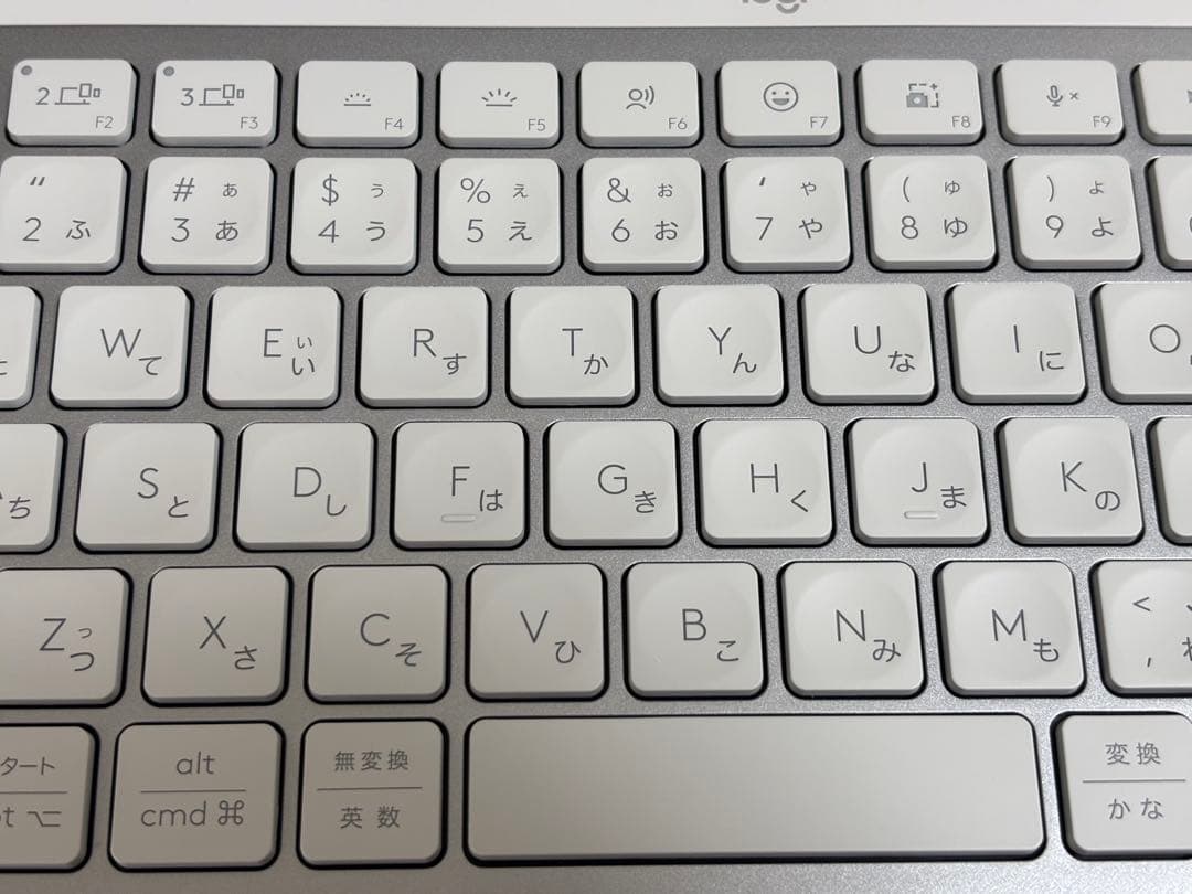 【美品】ロジクール MX KEYS mini KX700 ペイルグレイ