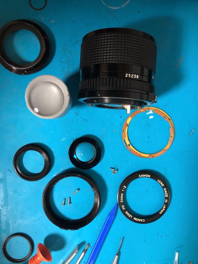 希少【整備＆テスト済】Canon New FD 24mm F2 238