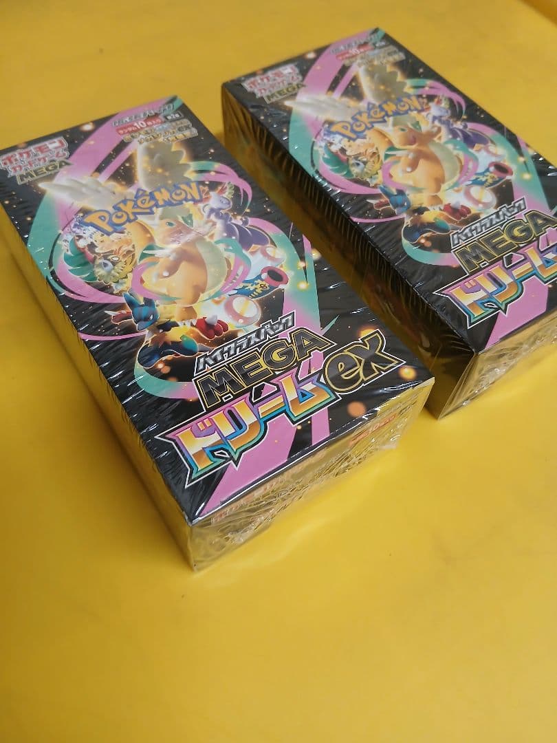 ポケモンカード　MEGAドリームex 2BOXセット　シュリンク付き