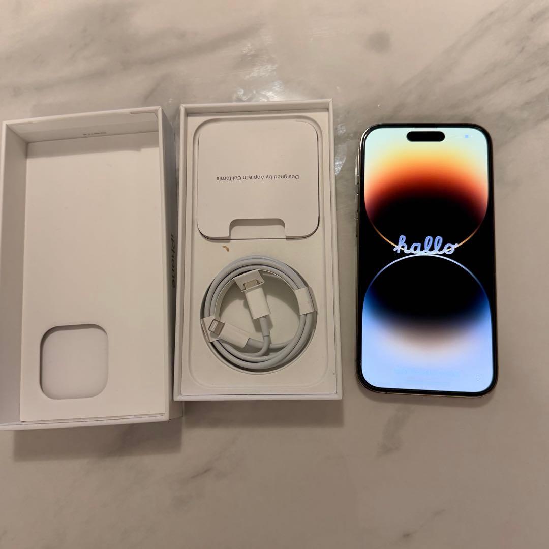 iPhone14pro ゴールド 128gb