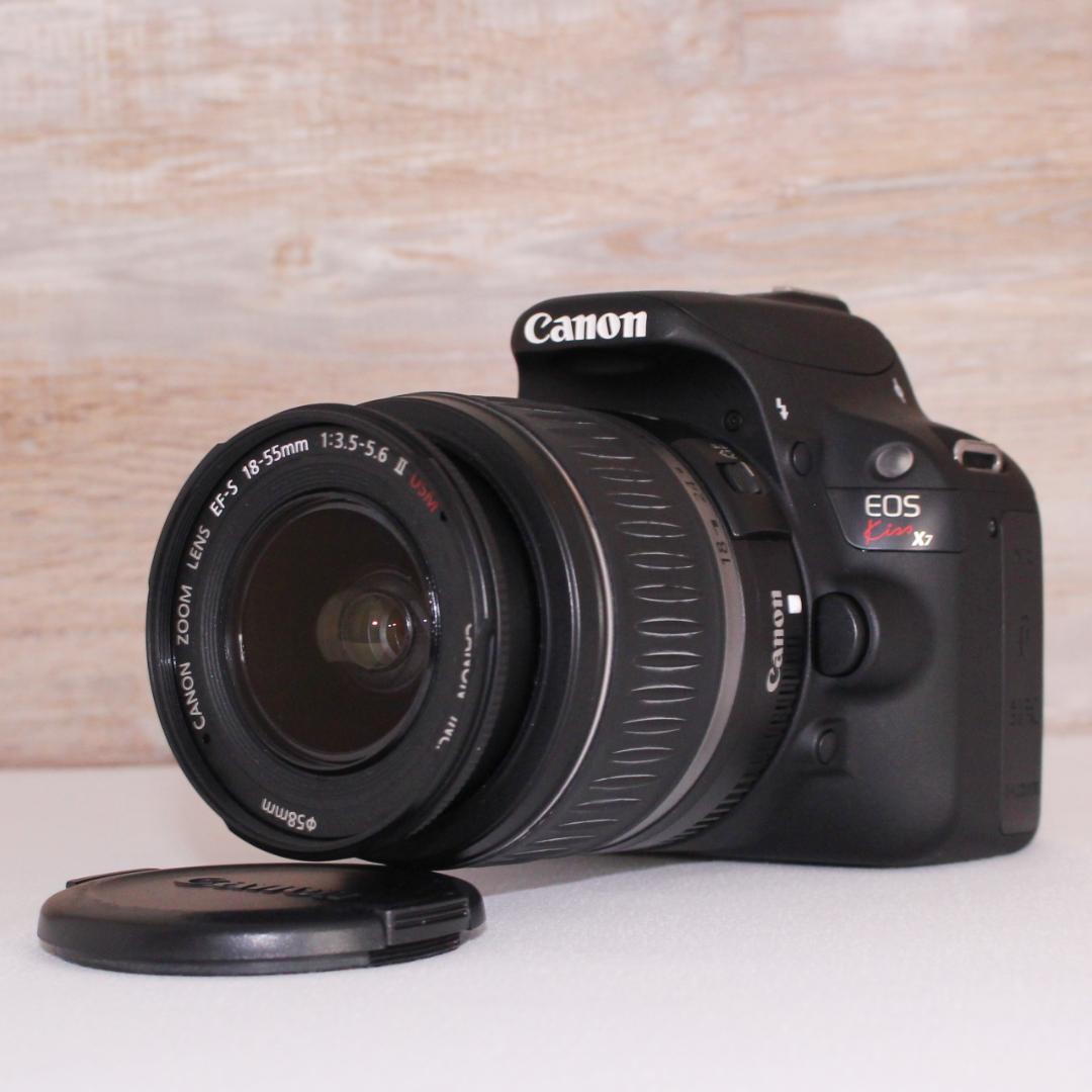 美品⭐️Canon kiss X7✨超軽量❤︎タッチパネル✨女性向け❤︎ 旅行