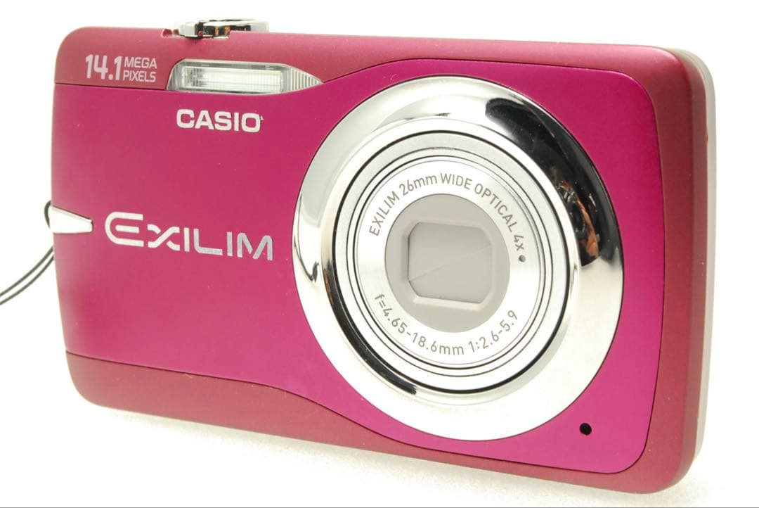 CASIO EXILIM EX-Z550 ❤️スマホ転送 動作確認済み レッド