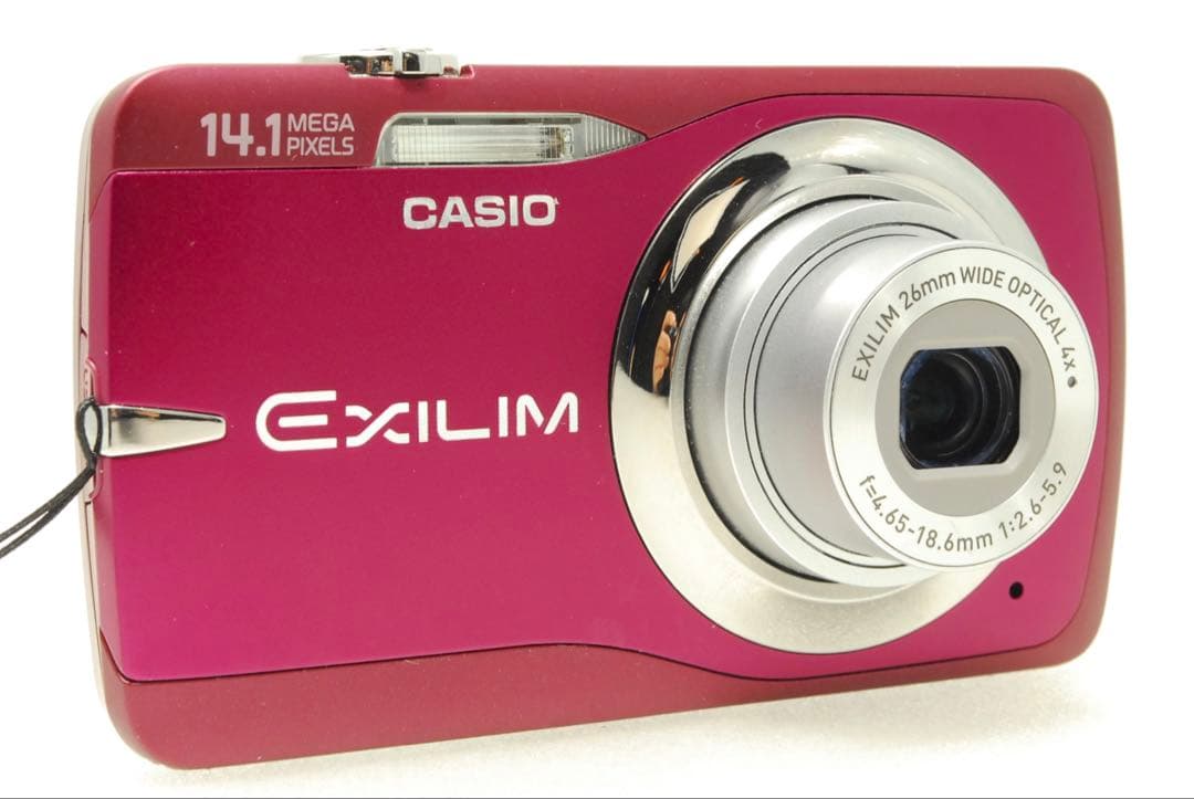 CASIO EXILIM EX-Z550 ❤️スマホ転送 動作確認済み レッド