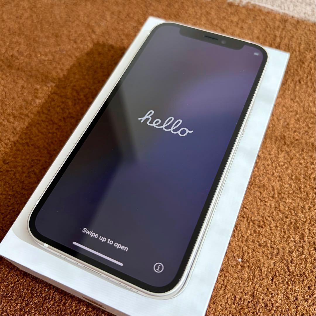 〈SIMフリー / 128GB〉付属品◎美品 iPhone12mini ホワイト