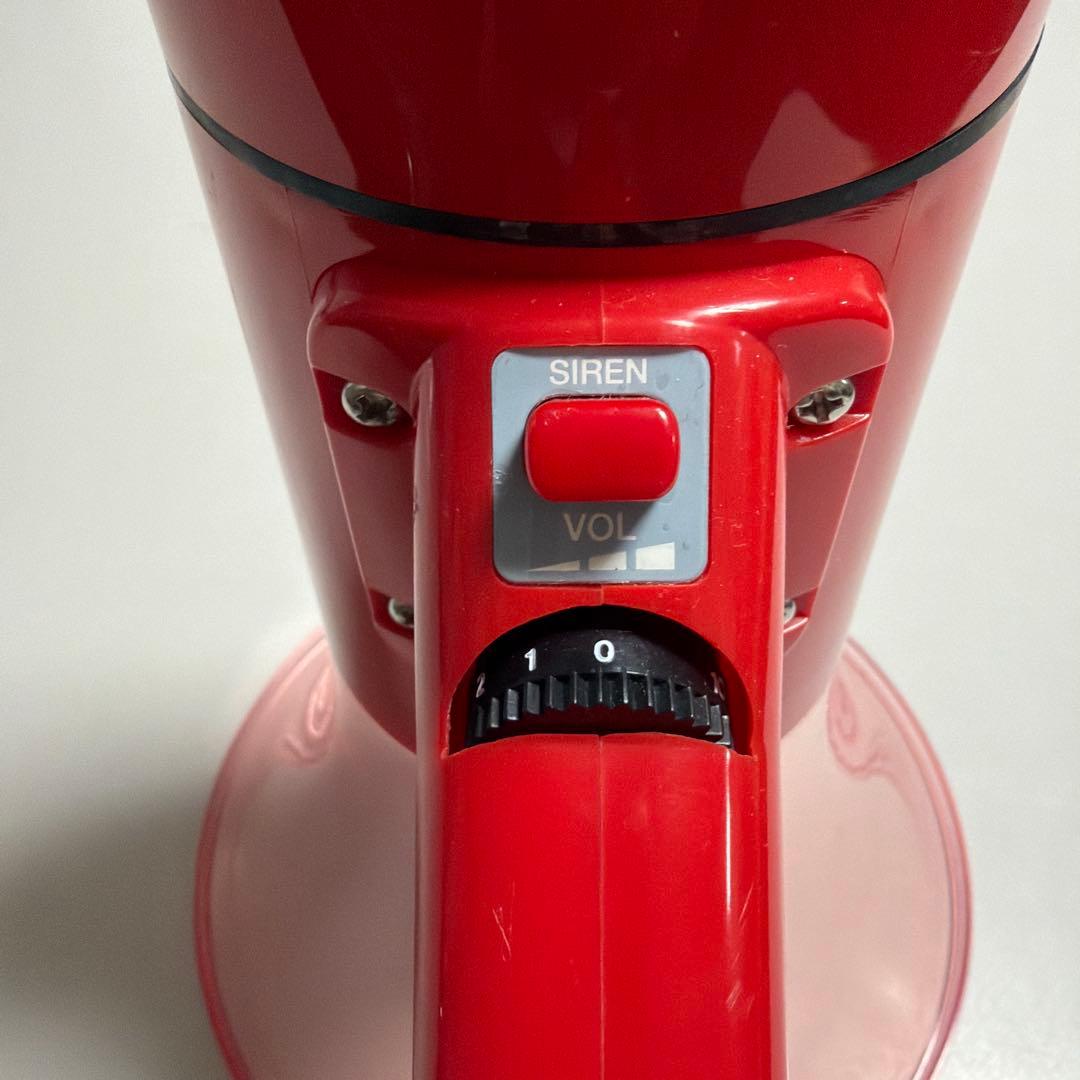 拡声器　トラメガ　メガホン　サイレン付き