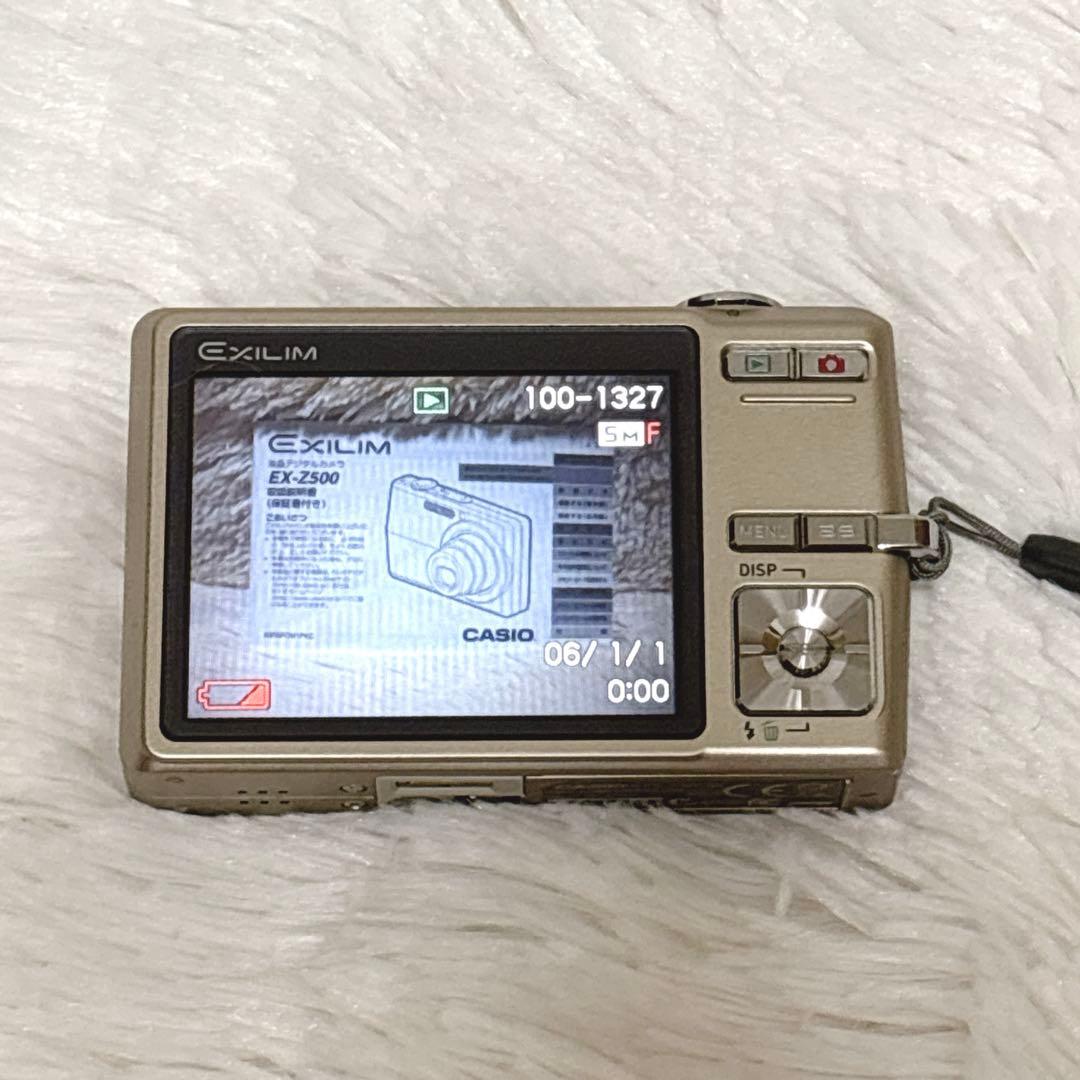 【極美品】 CASIO カシオ EXILIM EX-Z500 コンデジ