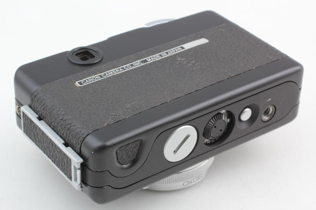 【整備済　極美品】ブラック　Canon Demi EE17　露出計OK 1407