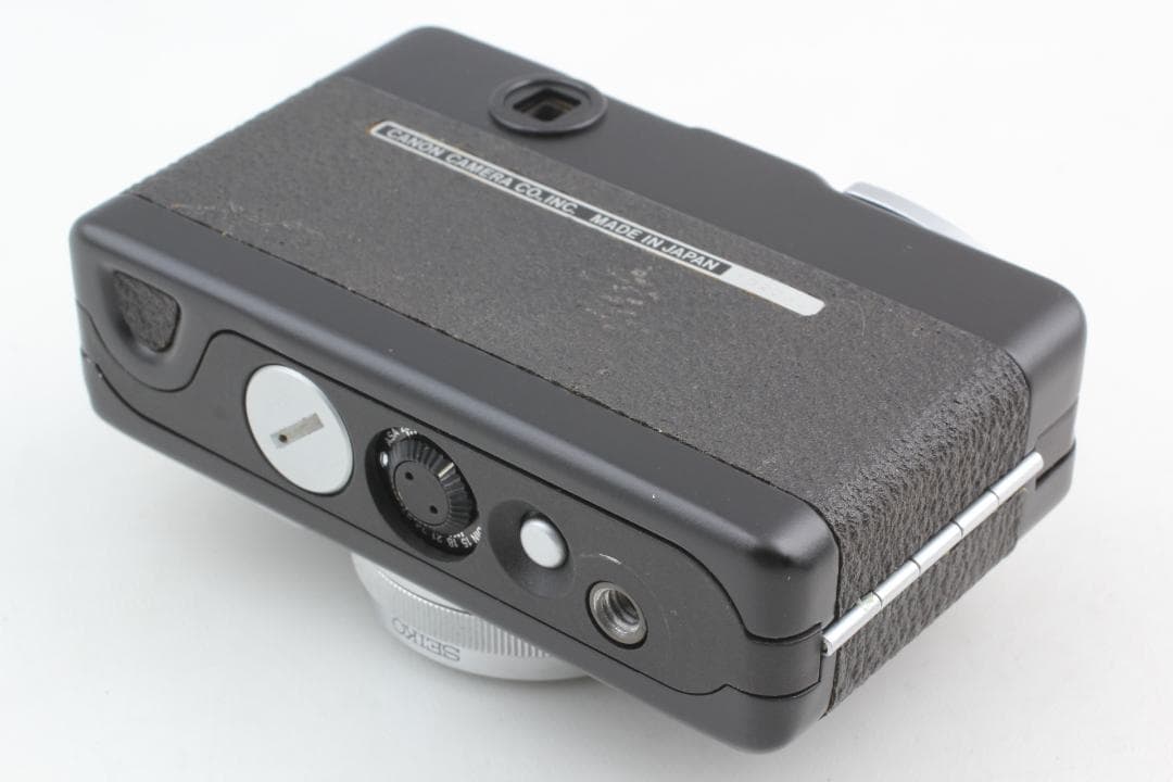 【整備済　極美品】ブラック　Canon Demi EE17　露出計OK 1407